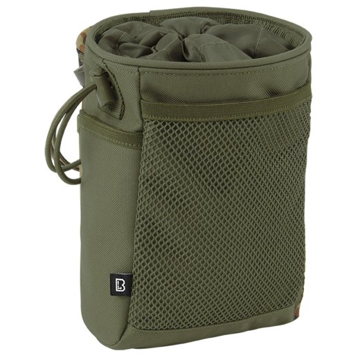 Masupio tasca tattica PALS per sistemi Molle tasca frontale in rete con elastico e fermacavo per protezione contro le intemperie