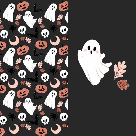 Camice casacca lavoro nero estivo donna parrucchiera estetista - Halloween Edition.
