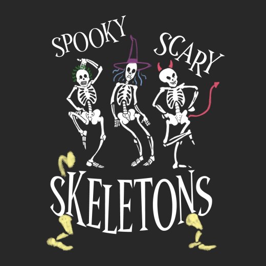 T-shirt classica a manica lunga per uomo - Halloween Edition