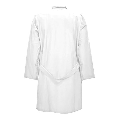 Camice Bianco da Laboratorio uomo in Cotone sanforizzato pettinato made in italy - Personalizzabile con il tuo logo