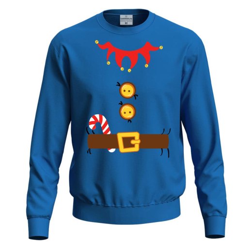Felpa maglietta maglione Natalizia unisex Babbo Natale feste regalo uomo donna Merry Christmas
