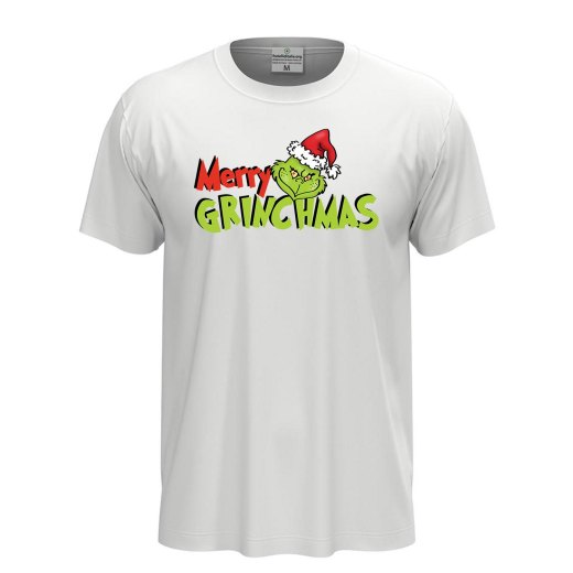 T-Shirt maglia Natalizia Unisex con stampa cinema elfo divertente tema Natale casual sportiva