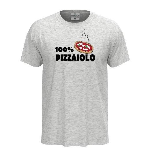 T-shirt abbigliamento pizzaiolo stampa pizzaiolo regalo  per pizzaioli cuochi e amanti della pizza