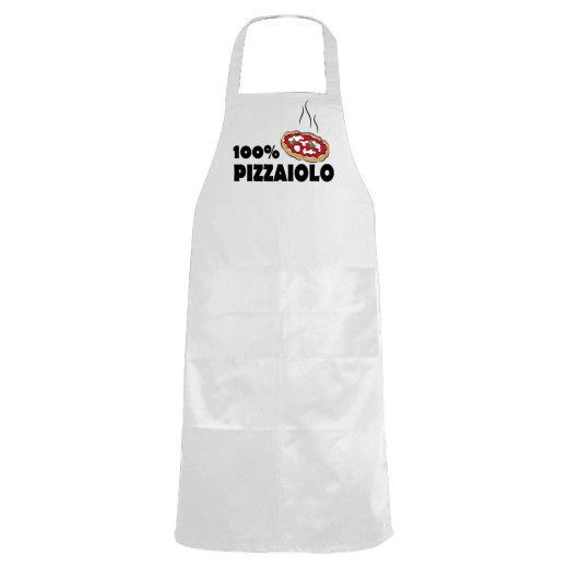 Grembiule da cucina con stampa  pizzaiolo idea regalo  per pizzaioli cuochi e amanti della pizza