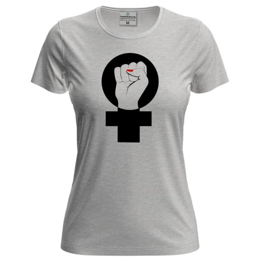 T-shirt maglia mezza manica Donna NO ALLA VIOLENZA Speciale festa delle donne