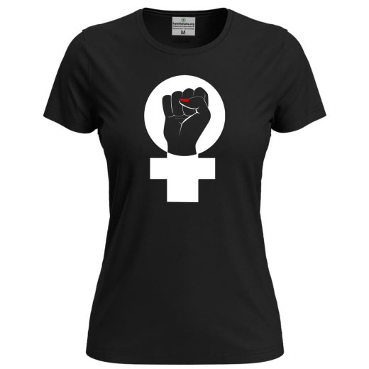 T-shirt maglia mezza manica Donna NO ALLA VIOLENZA Speciale festa delle donne