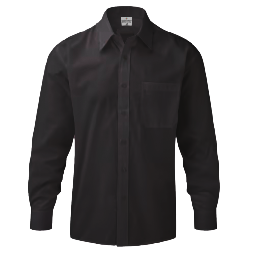 Camicia a manica lunga con taschino Resistente e professionale ideale come abbigliamento da lavoro, divisa da ristorazione e divise aziendali
