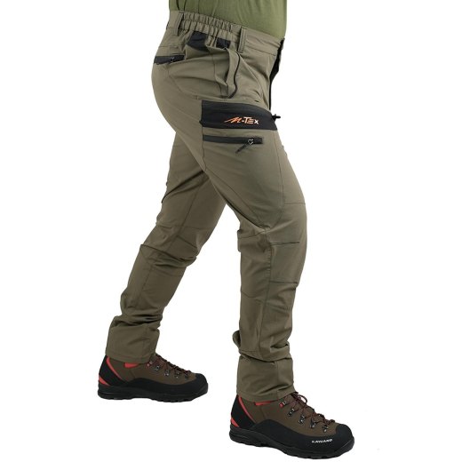 Pantaloni tecnici da caccia e trekking Resistenti ergonomici multi-tasca sportivi montagna
