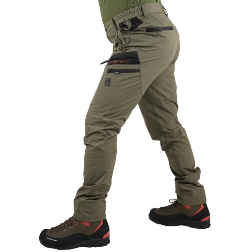 Pantaloni tecnici da caccia e trekking Resistenti ergonomici multi-tasca sportivi montagna