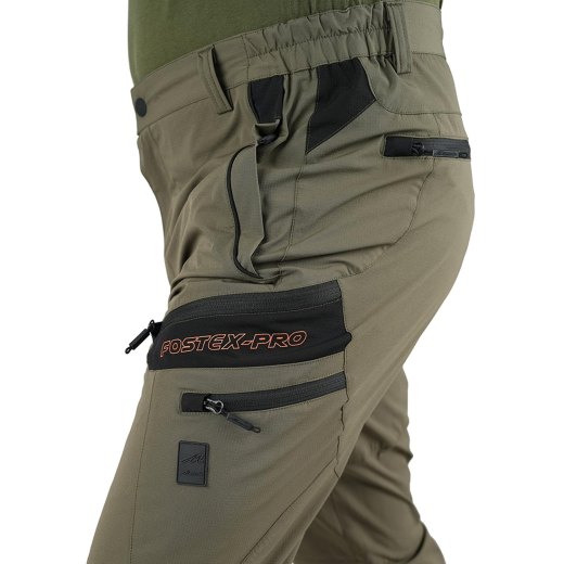 Pantaloni tecnici da caccia e trekking Resistenti ergonomici multi-tasca sportivi montagna