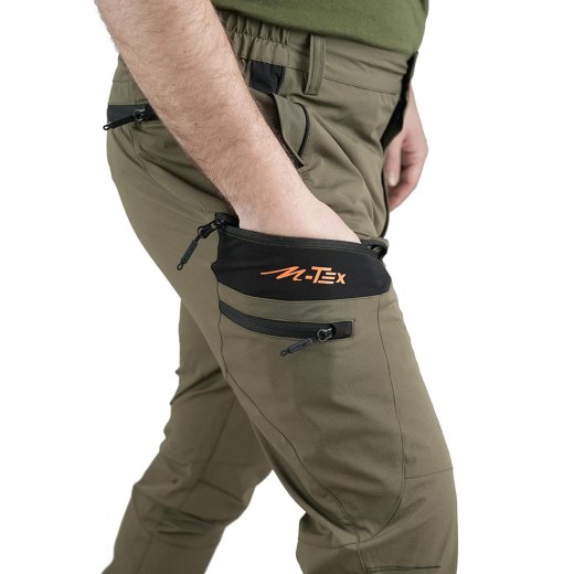 Pantaloni tecnici da caccia e trekking Resistenti ergonomici multi-tasca sportivi montagna