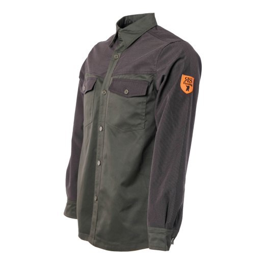 Camicia cotone protezioni in tessuto tecnico impermeabile anti strappo caccia - Personalizzabile con il tuo logo