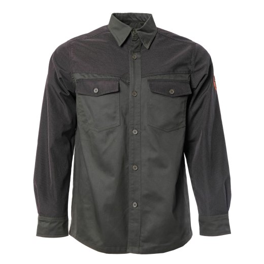 Camicia cotone protezioni in tessuto tecnico impermeabile anti strappo caccia - Personalizzabile con il tuo logo