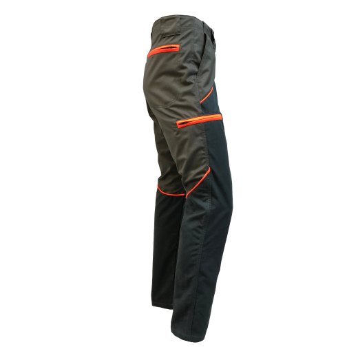 Pantalone cerato in cotone impermeabile pioggia caccia calzoni tecnici