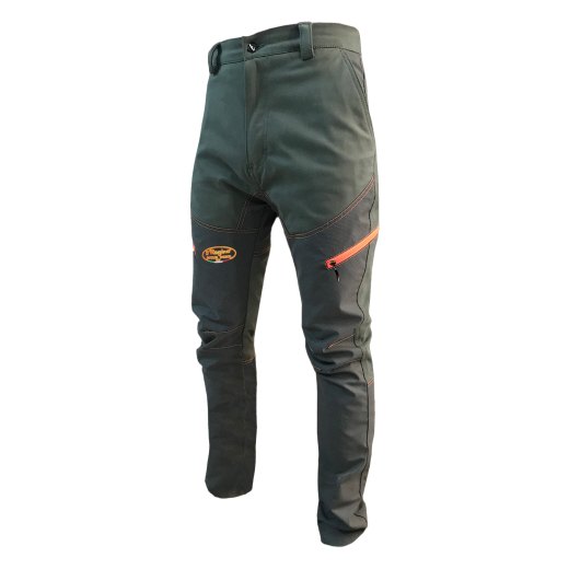 Pantalone Gemini elasticizzato protezione Kevlar impermeabile-antispino caccia montagna