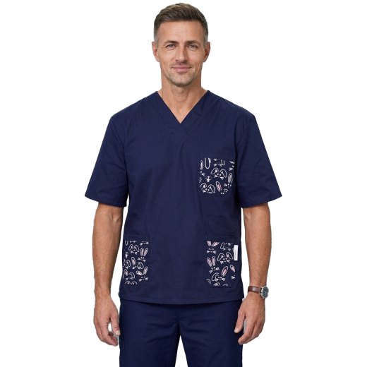 Hospital uniform doctor nurse Easter eggs rabbit for pediatrics veterinary