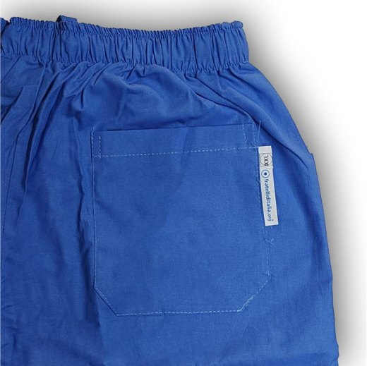 Set 2 pezzi Pantalone Gessato Unisex Professionale Chef Cuoco Ristorazione Antipiega