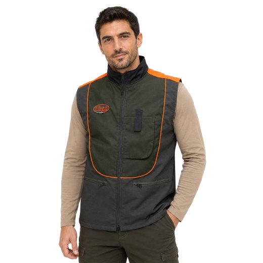 Gilet 5 Regina Cordura e antistrappo antispino caccia multitasche