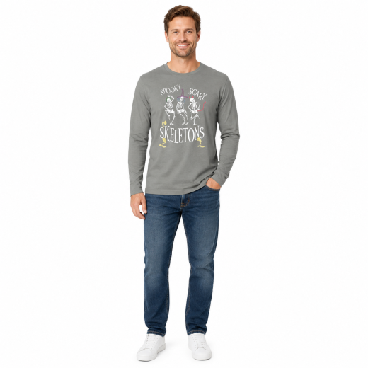 T-shirt classica a manica lunga per uomo - Halloween Edition