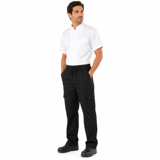 Pantalone pantaloni pantalaccio uomo lavoro fabbrica cuoco chef pizzeria