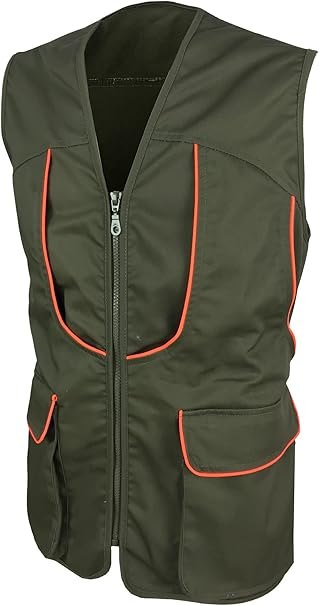 Gilet Sport ampie tasche frontali carniere tasche portaborracce taschino
