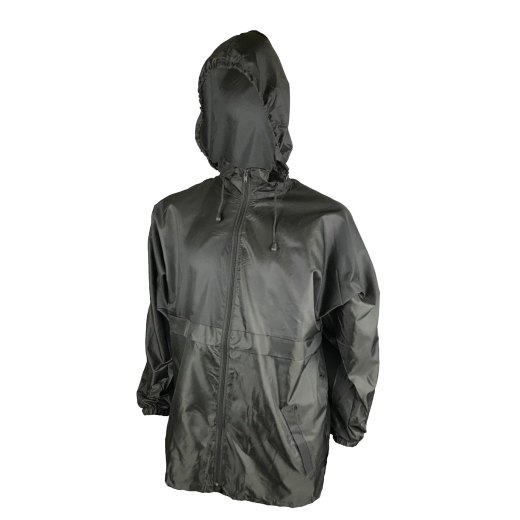 Giubbino giacca antivento in nylon richiudibile Idrorepellente  water repellent  windproof impermeabile