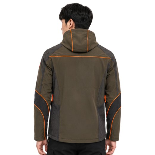 Giubbino giacca softshell moto caccia impermeabile resistente invernale - Personalizzabile con il tuo logo