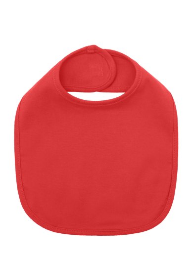 Bavaglio Neonato in Cotone con Chiusura in Velcro Personalizzabile