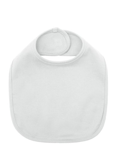 Bavaglio Neonato in Cotone con Chiusura in Velcro Personalizzabile