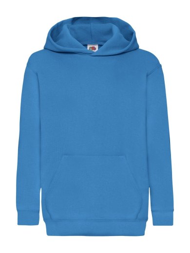 Felpa bambino con cappuccio personalizzabile in cotone e poliestere