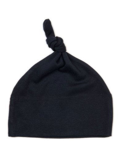 Baby One-Knot Hat Cuffia Neonato a Un Nodo in Cotone Organico Personalizzabile