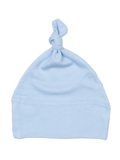 Baby One-Knot Hat Cuffia Neonato a Un Nodo in Cotone Organico Personalizzabile