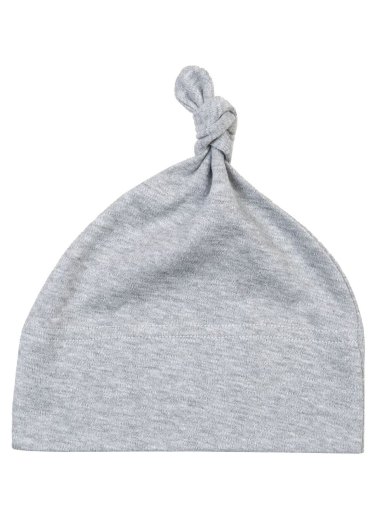 Baby One-Knot Hat Cuffia Neonato a Un Nodo in Cotone Organico Personalizzabile