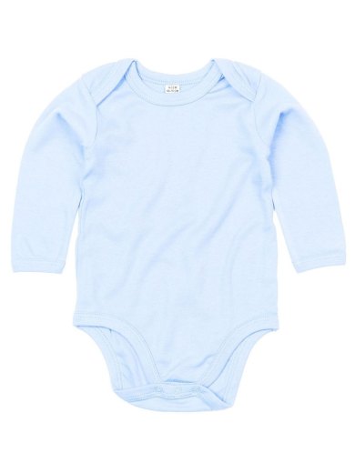 Body Neonato Maniche Lunghe in Cotone Organico Personalizzabile