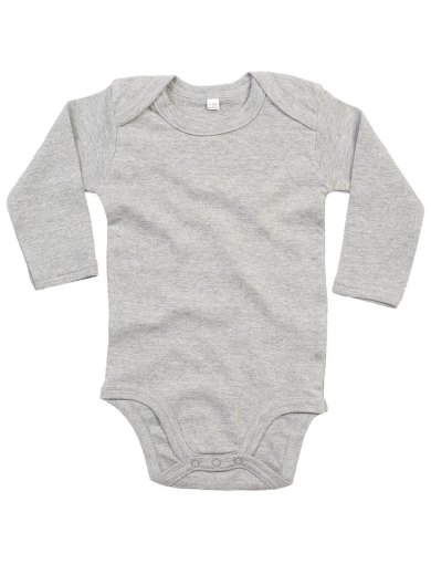 Body Neonato Maniche Lunghe in Cotone Organico Personalizzabile