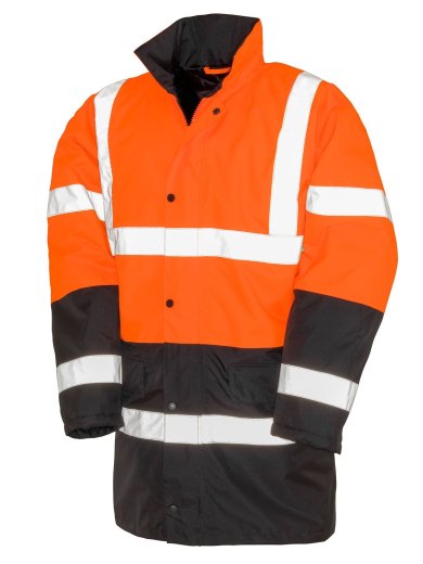 Giacca Alta Visibilita' Impermeabile Tone Classe 3 - Motorway Safety Coat