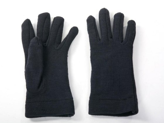 Guanti lana marina militare italiana colore blu