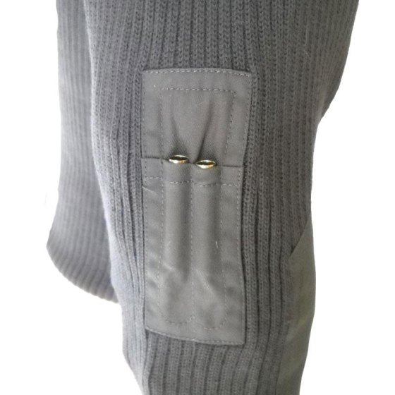 Maglione maglia pullover scollo v blu lana invernale vigilanza guardia giurata - Personalizzabile con il tuo logo