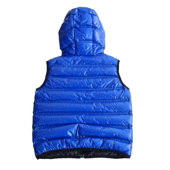 Smanicato gilet piumino bomber trapuntato bambino bambina invernale impermeabile