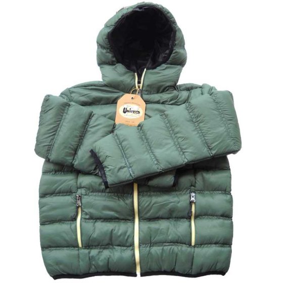 Giubbino bomber trapuntato impermeabile bambino bambina bimbo neve invernale