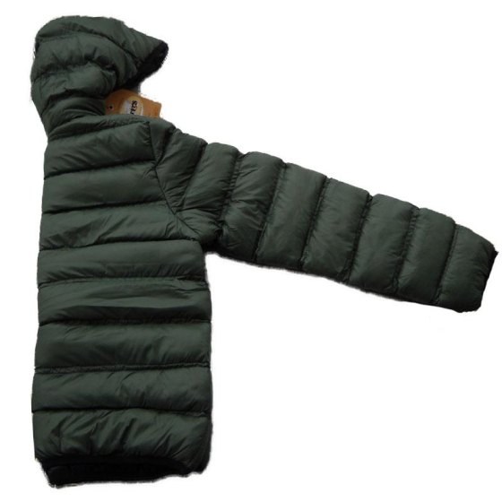 Giubbino bomber trapuntato impermeabile bambino bambina bimbo neve invernale