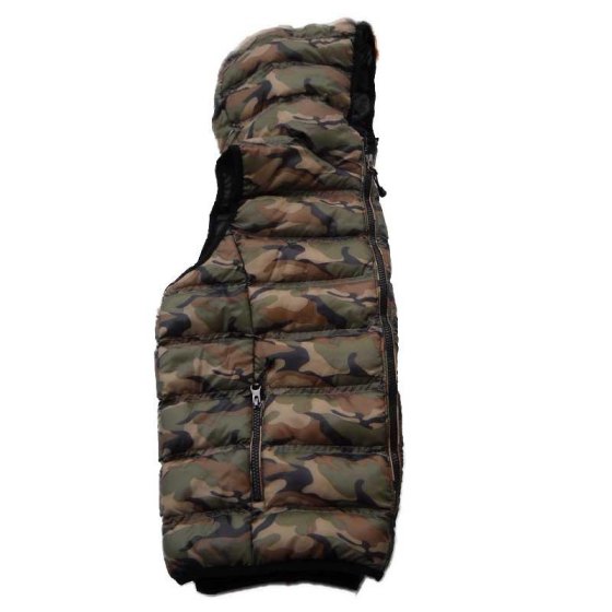 Smanicato gilet piumino bomber trapuntato bambino bambina invernale imbottito - Personalizzabile con il tuo logo