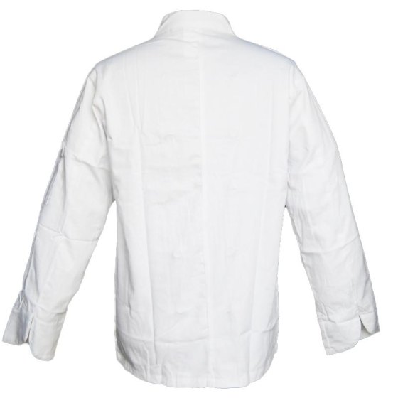 Completo bianco da cuoco giacca e pantalone da cucina sale e pepe con cappello - Personalizzabile con il tuo logo