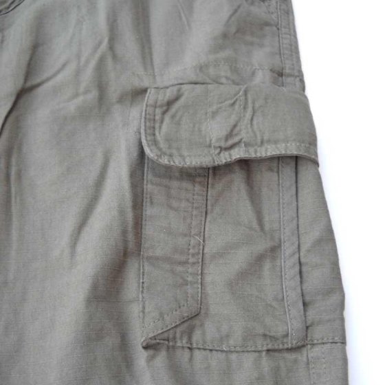 Pantalone militare mimetico verde caccia pesca estivo rip stop soft air uomo