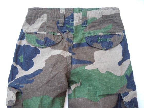 Pantalone bambino pantaloni mimetico sportivo comodo cotone tasche bimbo