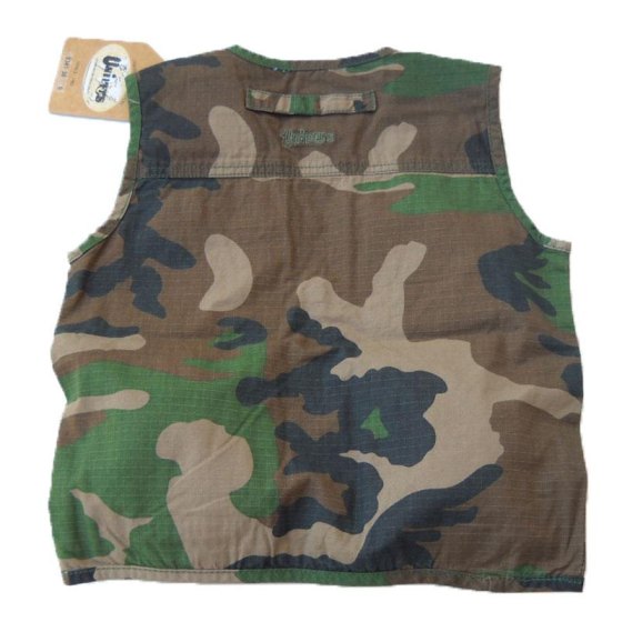 Gilet smanicato giacca giubbino bimbo bambino baby cotone mimetico - Personalizzabile con il tuo logo
