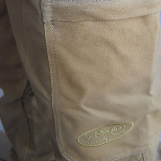 Pantalone pantaloni pesca caccia uomo zip tasche tasconi impermeabile pioggia