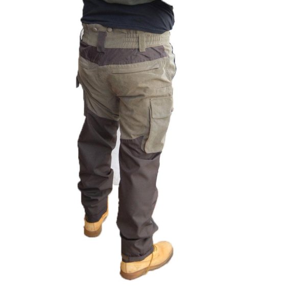 Pantalone pantaloni pesca caccia microfibra foderato invernale antipioggia moto