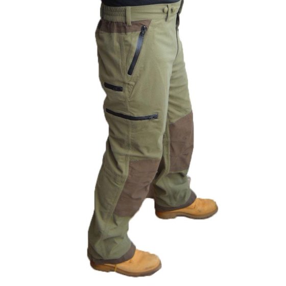 Pantalone pantaloni antistatici invernali pile tasche moto caccia pesca uomo