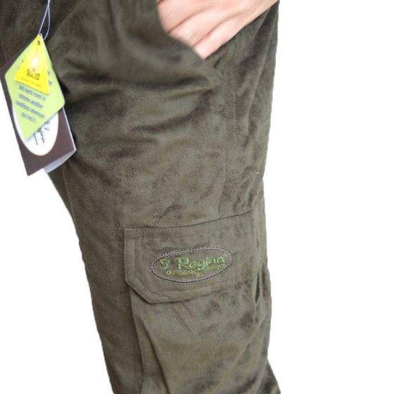 Pantalone pantaloni scamosciato scamosciati impermeabile uomo caccia moto pesca